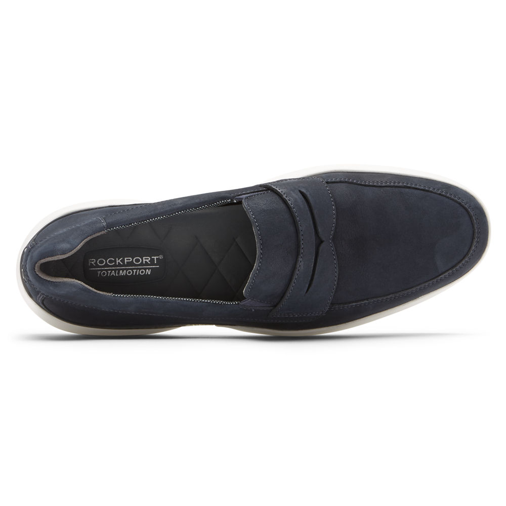 Rockport Loafers Herre Blå - Total Motion Advance Penny - JGPA50829